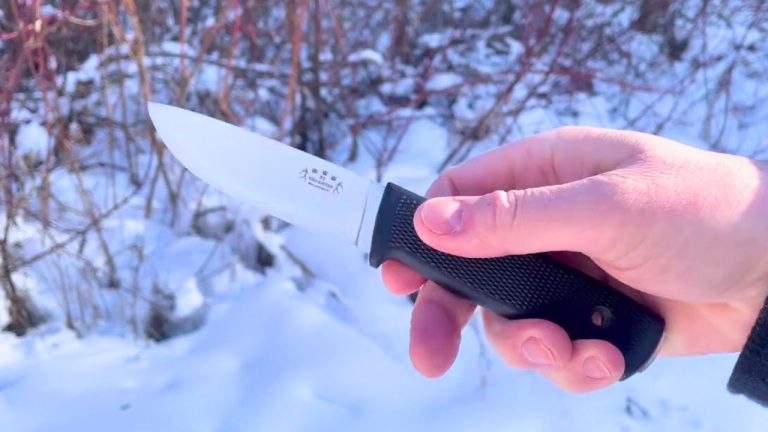 Knives That Stay Sharp Even in Frozen Conditions