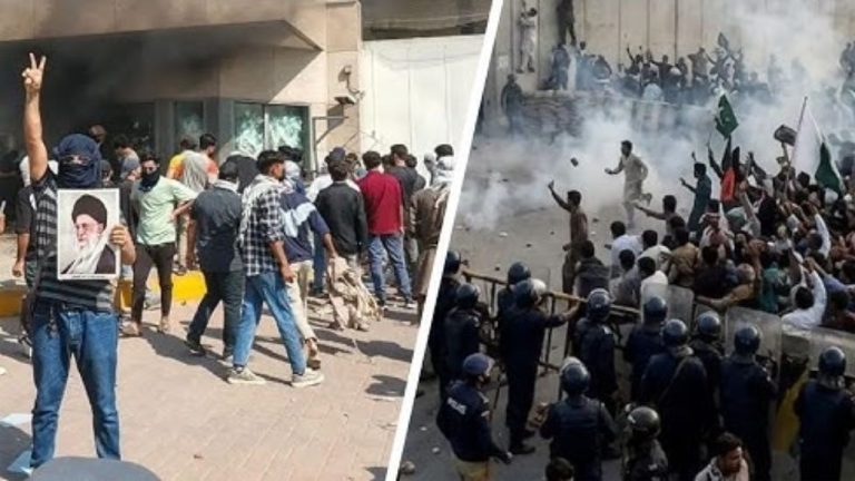 Reports of Gunfire at Karachi Consulate Protest Leave Multiple Dead