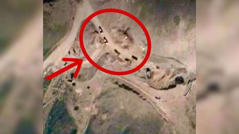 Satellite Images Show Iran Digging Up Hidden Missiles During Cease-Fire