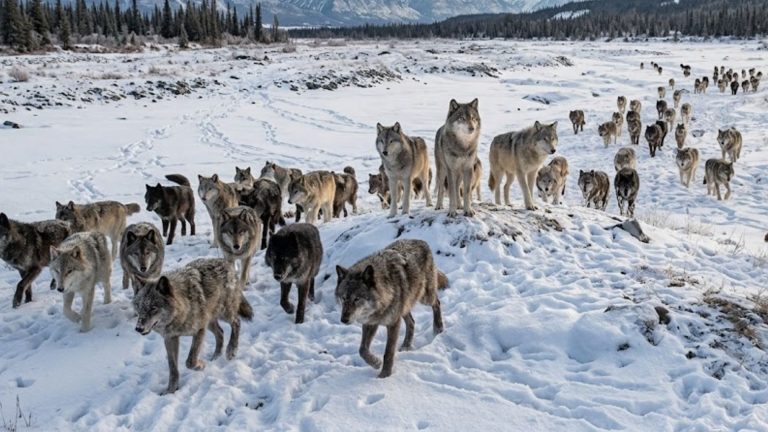 Scientists Identify What May Be the Largest Wolf Pack in the United States