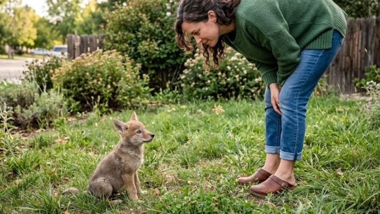 What to Do If You Encounter a Baby Coyote in Your Yard