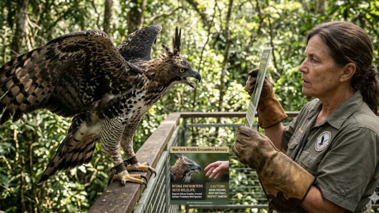 Rising Encounters With Wildlife: Experts Advise Caution Around Certain Predatory Bird Species