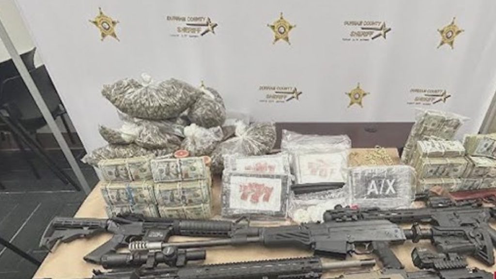 Massive Drug Bust: Agents Seize 100+ Pounds of Narcotics and 25 Guns in ...