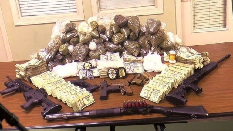 Massive Drug Bust: Agents Seize 100+ Pounds of Narcotics and 25 Guns in Major Trafficking Case