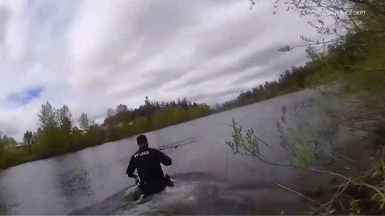 US Fish and Wildlife officer helps rescue missing seven-year-old boy from Florida river during National Police Week