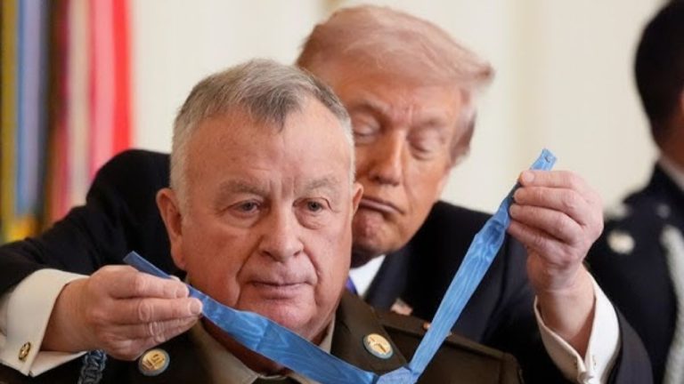 President Trump awards Medal of Honor to soldier for heroism in Operation Absolute Resolve